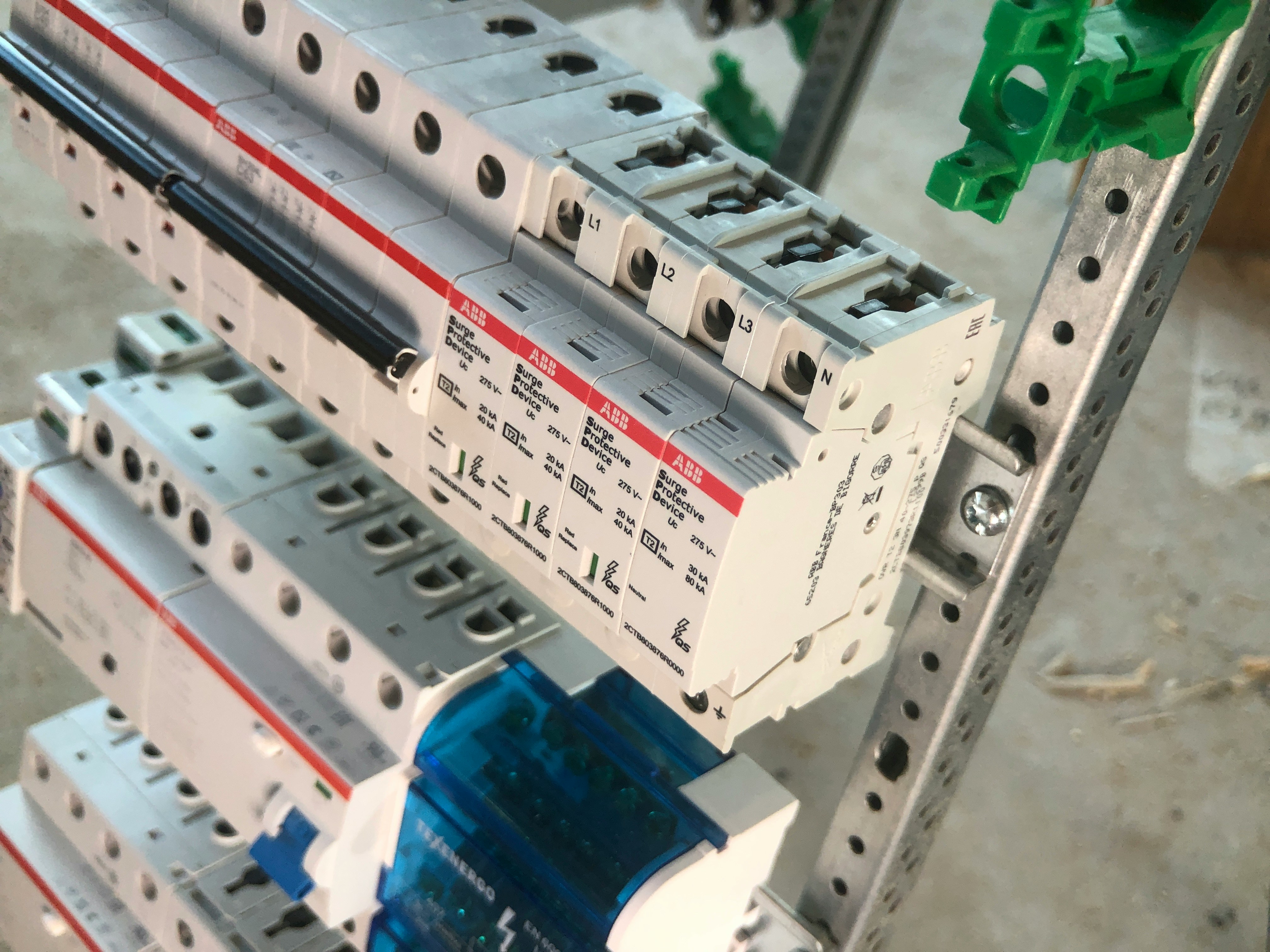 Electrical panel installation